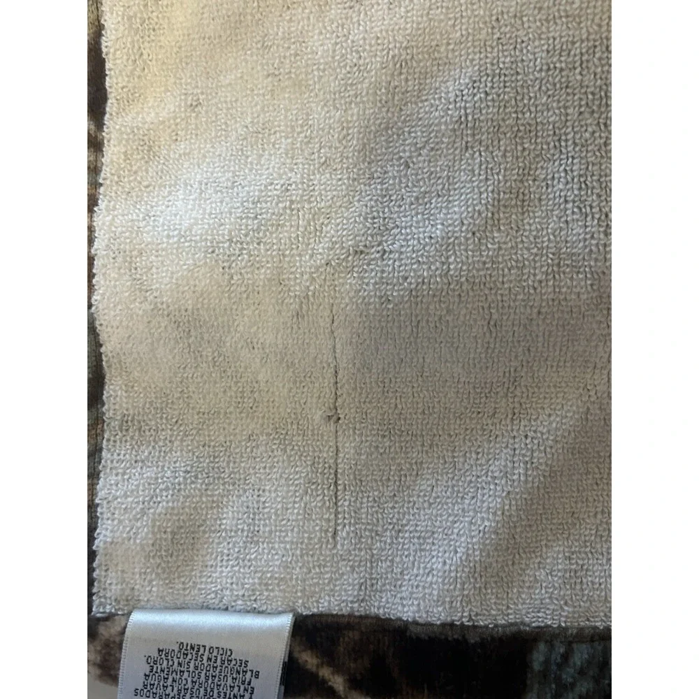 Peri Home Bath Towels Set Of 2 Brown/Teal Cotton 28